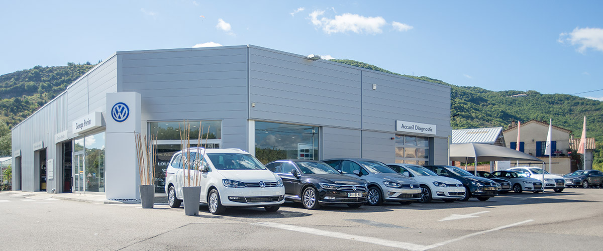 Un showroom Volkswagen, Audi, Skoda à Privas